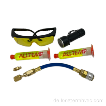 UVD Altemp UV Fluoreszenzmittel Kit Auto Car Car und Home Air Conditioning Leckdetektionskit mit UV -Fluoreszenzmittel